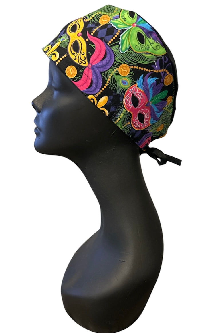 Mardi Gra - Skull Cap