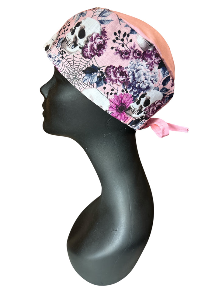 Flowers & Skulls - Skull cap