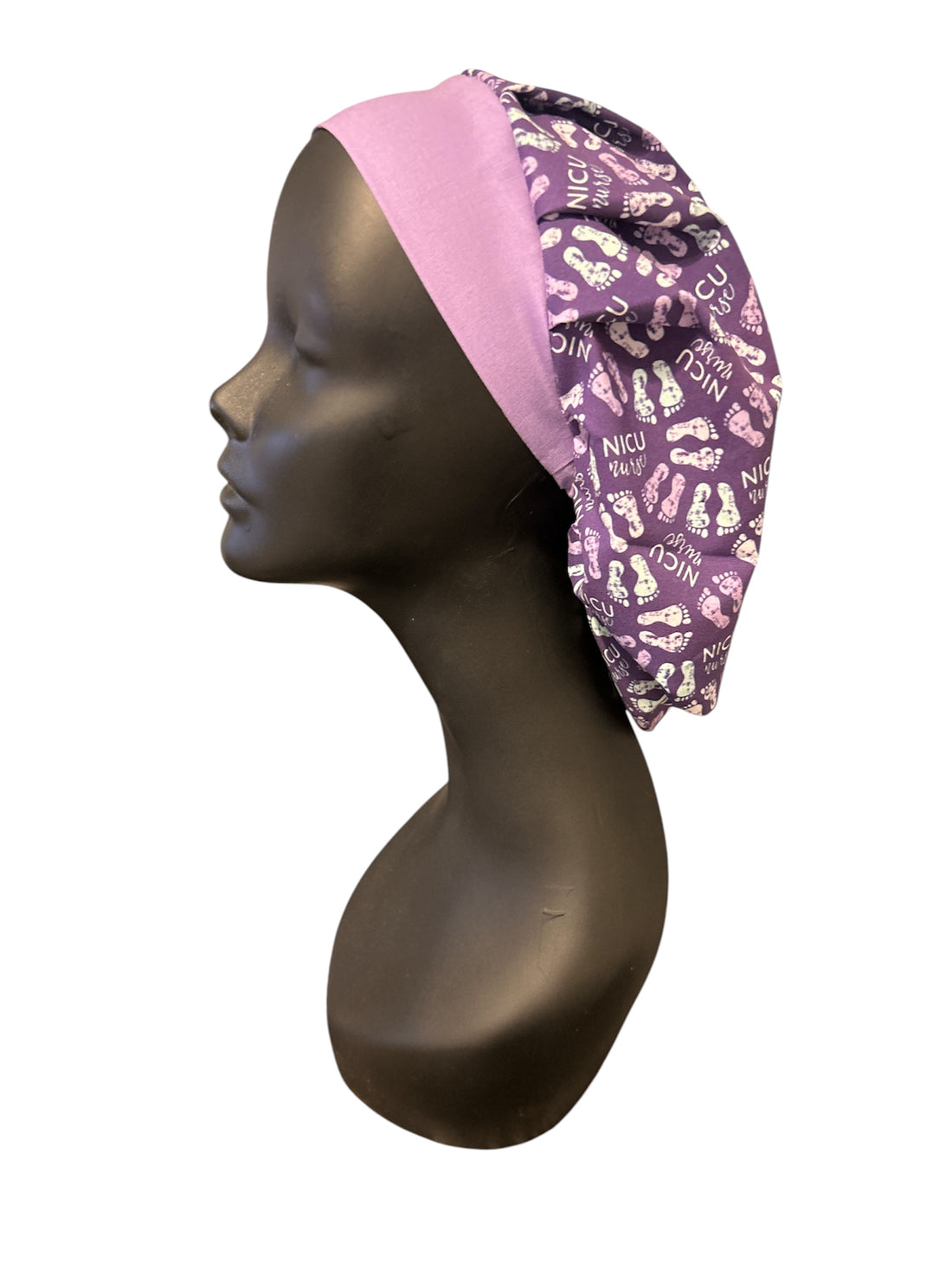 NICU footprints - Bouffant Cap