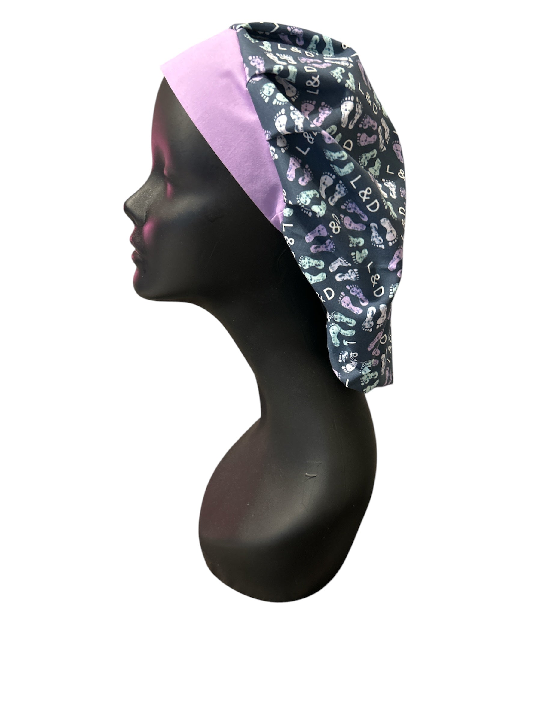 L&D tiny footprints- Bouffant Cap
