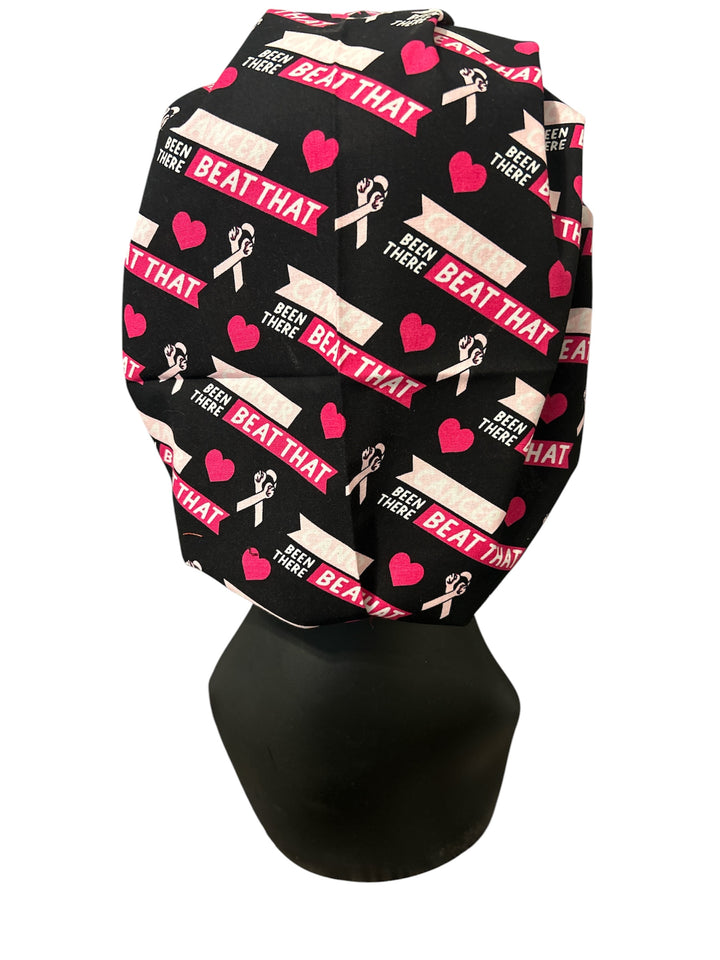 Breast Cancer Awareness- Bouffant Cap