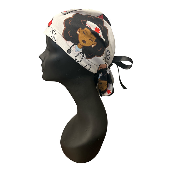 Nurse - Ponytail Cap