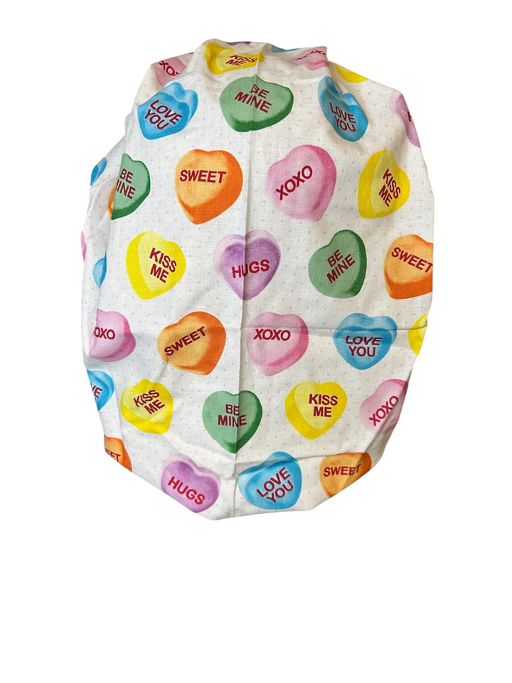 Hearts - Bouffant Cap